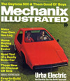 Urba Electric on Cover of Mechanix Illlustrated
